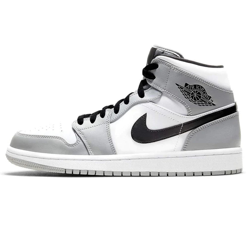 Jordan 1 Mid Light Smoke grey